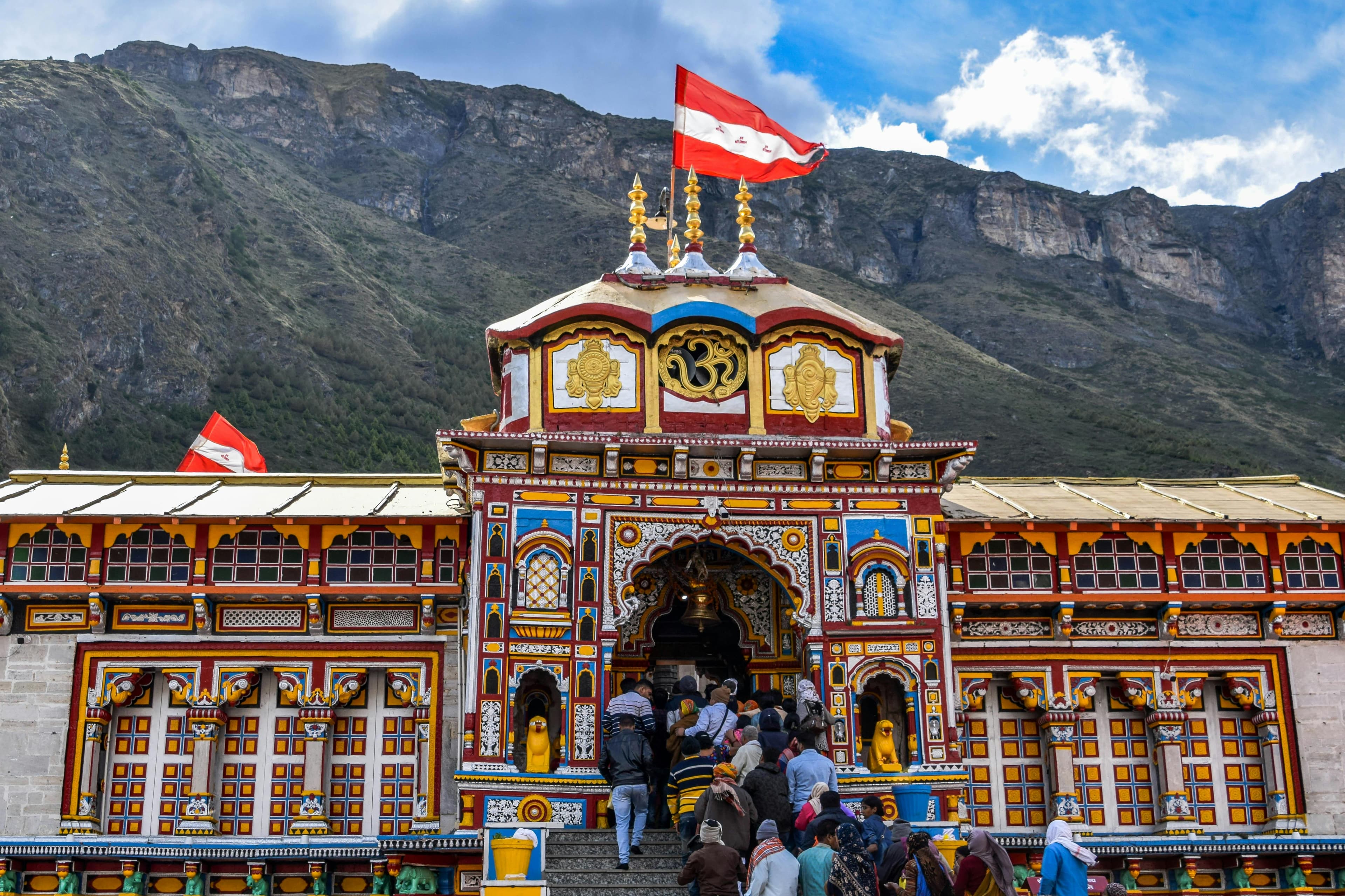 Badrinath in the Himalayas